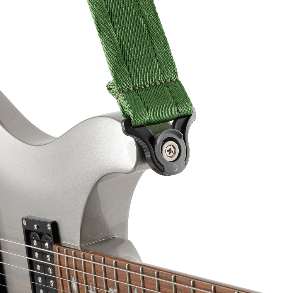 D'addario Sangle Auto Lock Pour Guitare, Verdant - Gitarrengurt - Variation 3