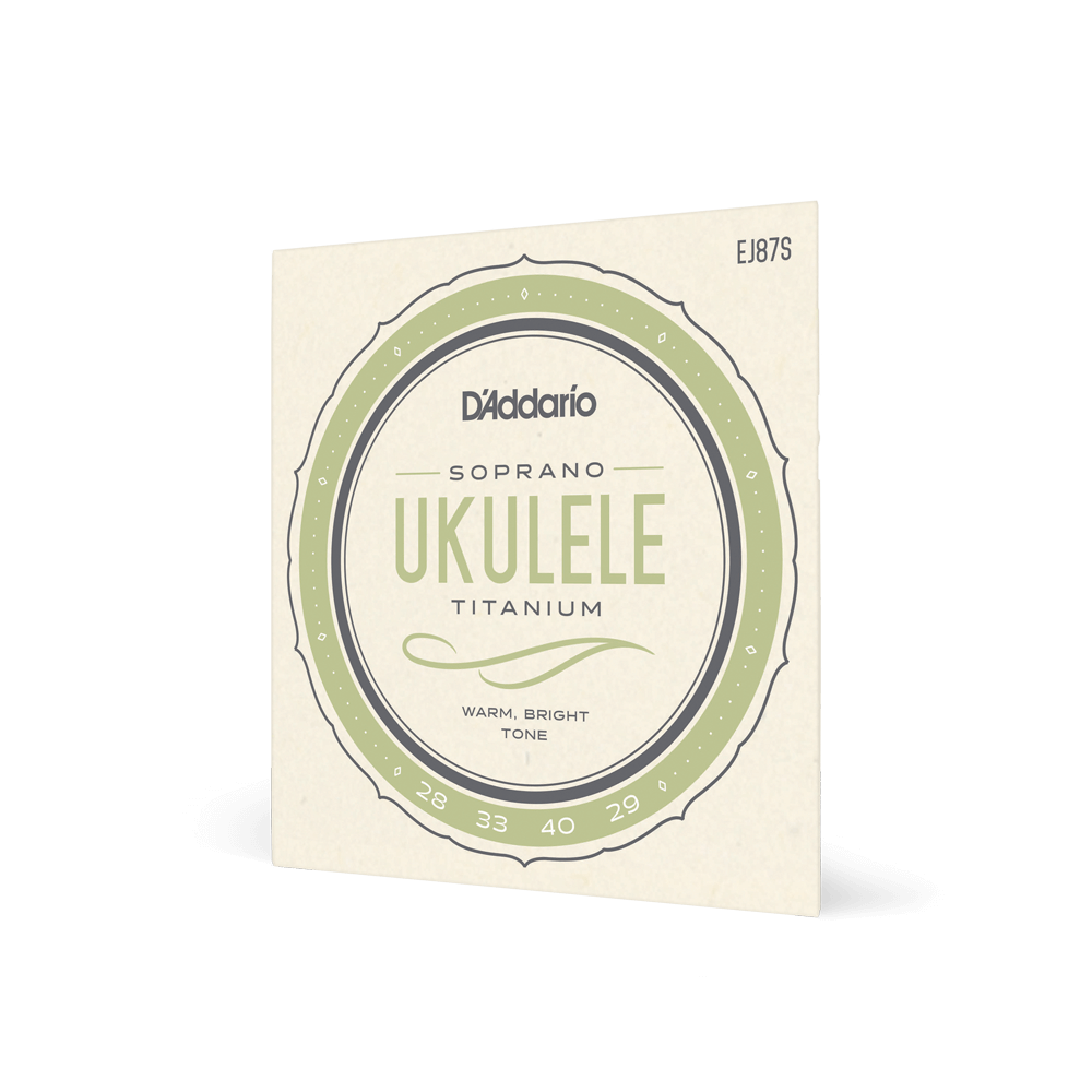 D'addario Ej87s UkulÉlÉ Soprano (4)  Pro-artÉ Titanium 028-029 - Ukulele Saiten - Variation 1