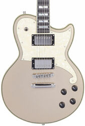 Single-cut-e-gitarre D'angelico Deluxe Atlantic - Desert gold