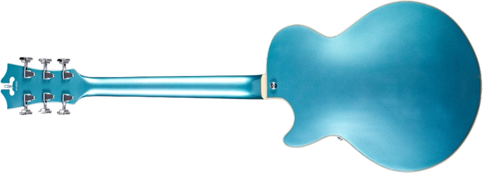 D'angelico Ss Premier 2h Ht Rw - Ocean Turquoise - Hollowbody E-Gitarre - Variation 1