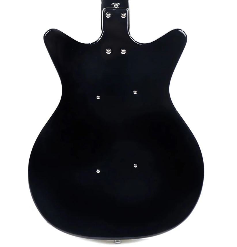 Danelectro '59 Dc Longscale - 4c Ss - Black - Solidbody E-bass - Variation 2