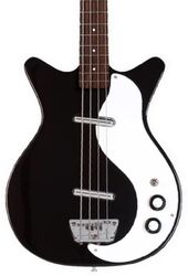 Solidbody e-bass Danelectro '59 DC Long Scale - Black