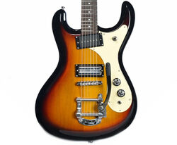 Double cut e-gitarre Danelectro The 64 Guitar - Sunburst