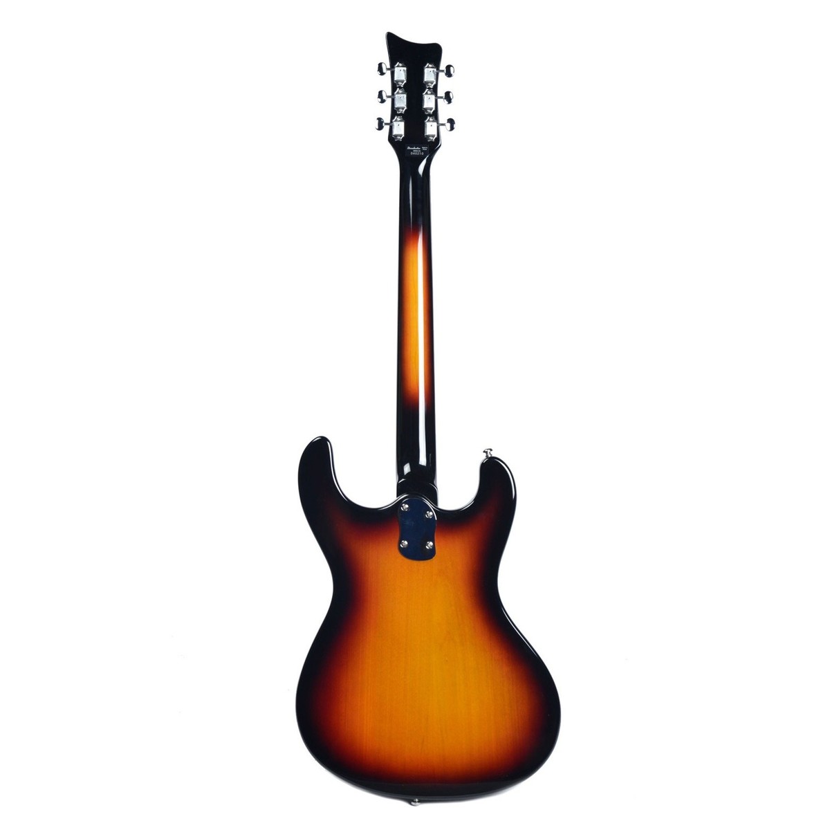 Danelectro The 64 Guitar Hs Trem Rw - Sunburst - Double Cut E-Gitarre - Variation 1