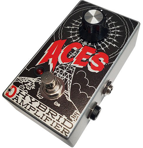 Daredevil Pedals Aces Hybrid Amplifier Fuzz Disto - Volume/Booster/Expression Effektpedal - Variation 1