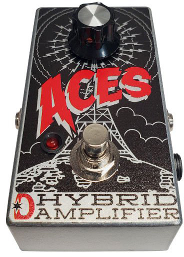 Daredevil Pedals Aces Hybrid Amplifier Fuzz Disto - Volume/Booster/Expression Effektpedal - Variation 2