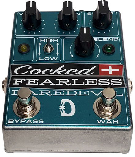 Daredevil Pedals Cocked & Fearless Fixed Wah / Distortion - Overdrive/Distortion/Fuzz Effektpedal - Variation 1