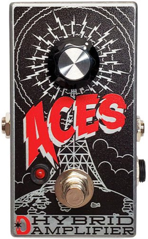 Daredevil Pedals Aces Hybrid Amplifier Fuzz Disto - Volume/Booster/Expression Effektpedal - Main picture