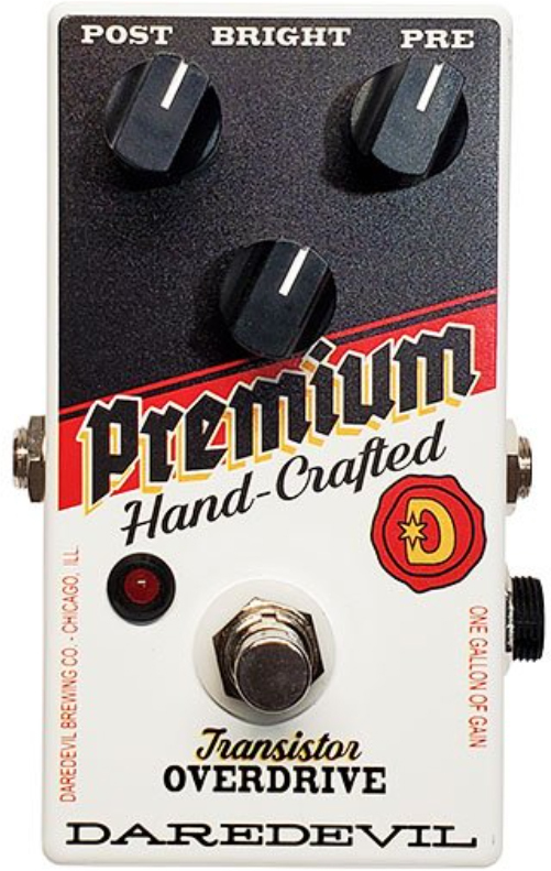 Daredevil Pedals Premium Transistor Overdrive - Overdrive/Distortion/Fuzz Effektpedal - Main picture