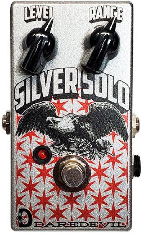 Daredevil Pedals Silver Solo Silicon Booster - Volume/Booster/Expression Effektpedal - Main picture