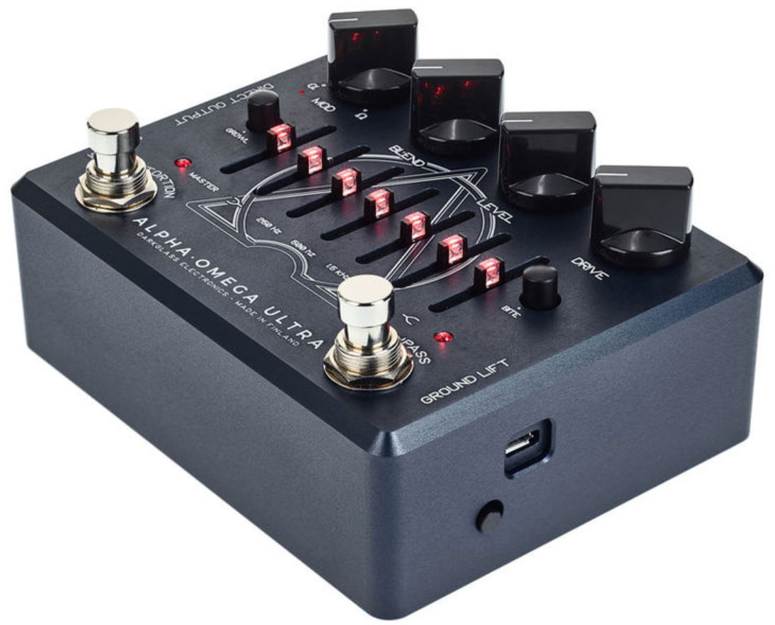 Darkglass Alpha Omega Ultra Bass Preamp - Overdrive/Distortion/Fuzz Effektpedal - Variation 2