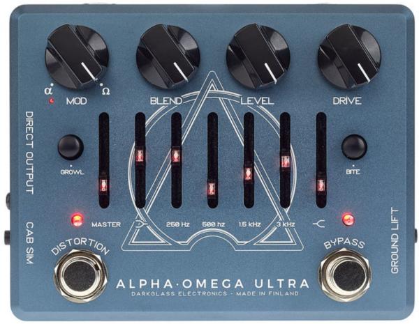 Overdrive/distortion/fuzz effektpedal Darkglass Alpha·Omega Ultra V2 (Aux-In) Bass Preamp