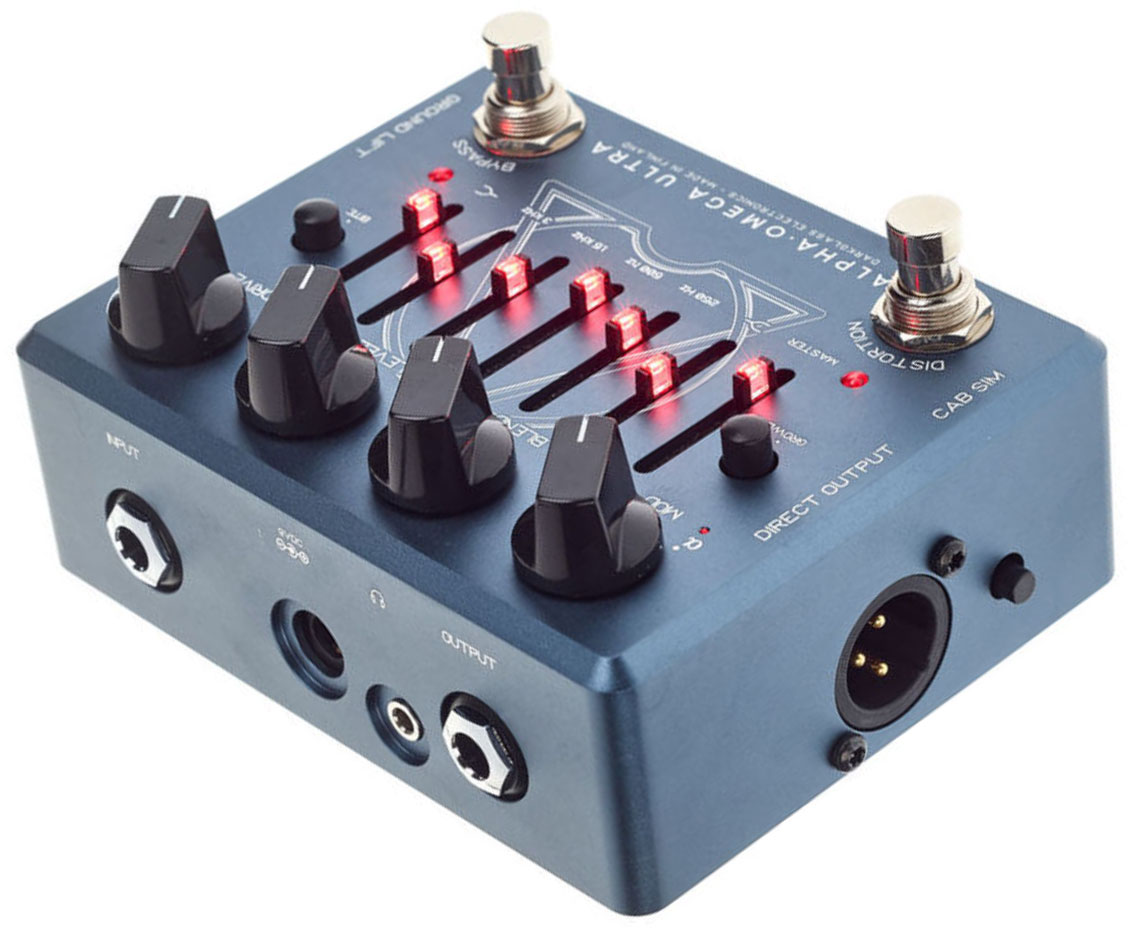 Darkglass Alpha Omega Ultra V2 Aux-in Bass Preamp - Overdrive/Distortion/Fuzz Effektpedal - Variation 2