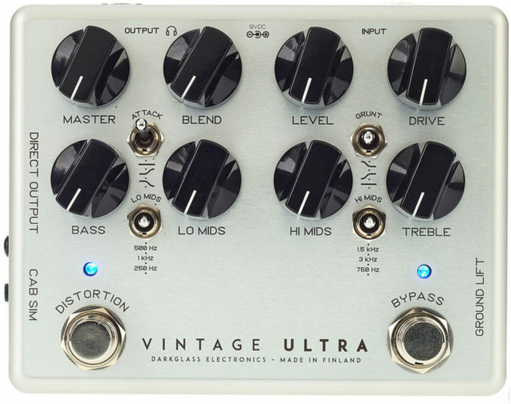 Darkglass Vintage Ultra V2 Xu Bass Overdrive - Overdrive/Distortion/Fuzz Effektpedal - Main picture