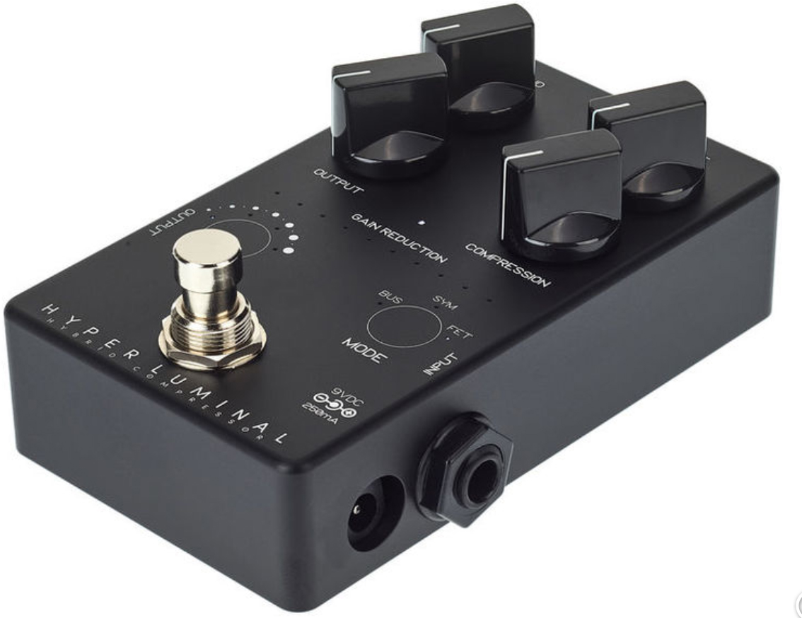 Darkglass Hyper Luminal Hybrid Compressor Ltd Black - Kompressor/Sustain/Noise gate Effektpedal - Variation 1