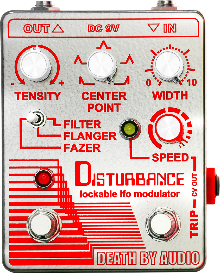 Death By Audio Disturbance Modulator - Modulation/Chorus/Flanger/Phaser & Tremolo Effektpedal - Main picture