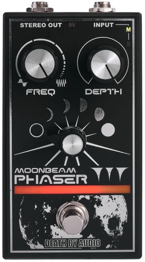 Death By Audio Moonbeam Phaser Destroyer - Modulation/Chorus/Flanger/Phaser & Tremolo Effektpedal - Main picture