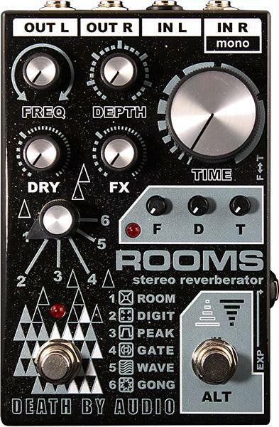 Death By Audio Rooms Reverb - Reverb/Delay/Echo Effektpedal - Main picture