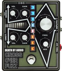 Overdrive/distortion/fuzz effektpedal Death by audio Crossover Fuzz