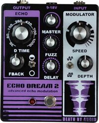 Reverb/delay/echo effektpedal Death by audio ECHO DREAM 2 ANALOG ECHO ET FUZZ