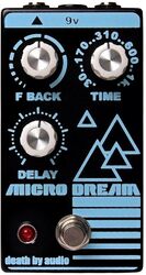 Reverb/delay/echo effektpedal Death by audio Micro Dream