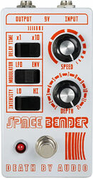 Modulation/chorus/flanger/phaser & tremolo effektpedal Death by audio Space Bender Chorus Modulator Ltd - White/Orange