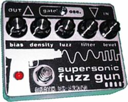 Overdrive/distortion/fuzz effektpedal Death by audio SUPERSONIC FUZZ GUN