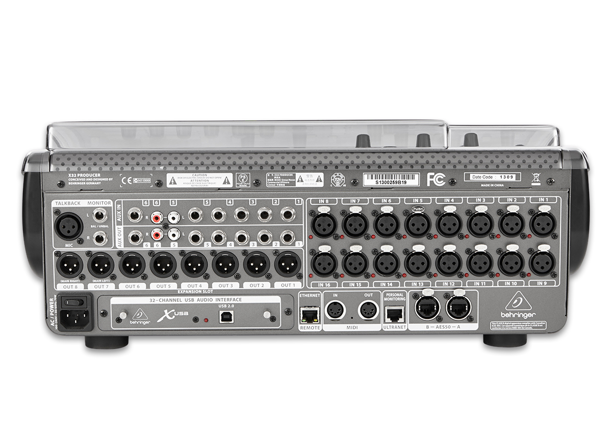 Decksaver Behringer Pro X32 Producer Cover - Staubschutzabdeckung - Variation 1