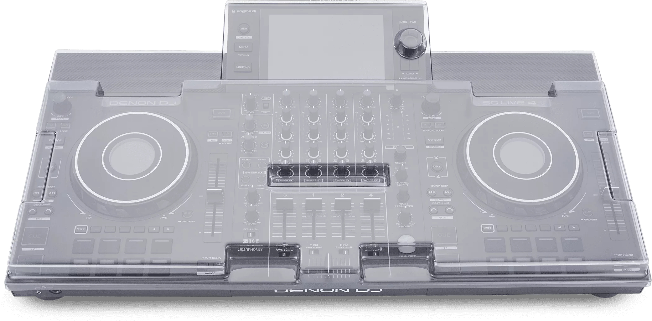 Decksaver Denon Dj Sc Live 4 Cover - DJ-Tasche - Variation 1