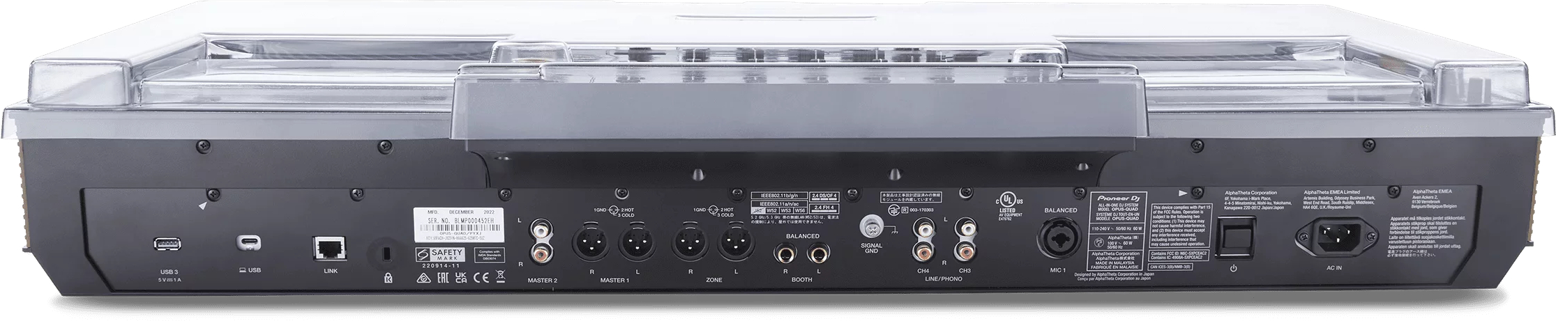 Decksaver Pioneer Dj Opus-quad Cover - DJ-Tasche - Variation 1