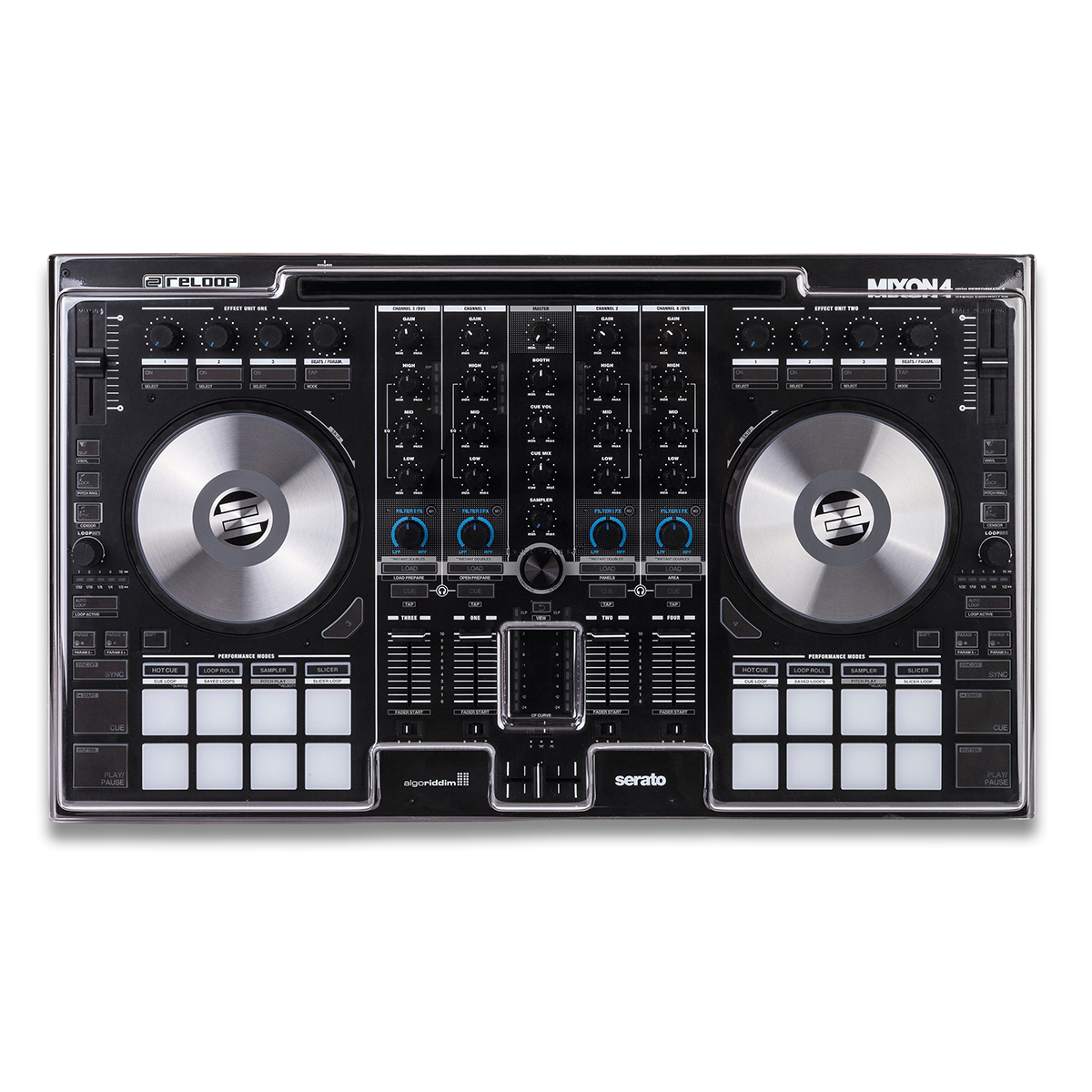 Decksaver Reloop Mixon 4 & 8 Pro Cover - Staubschutzabdeckung - Variation 1