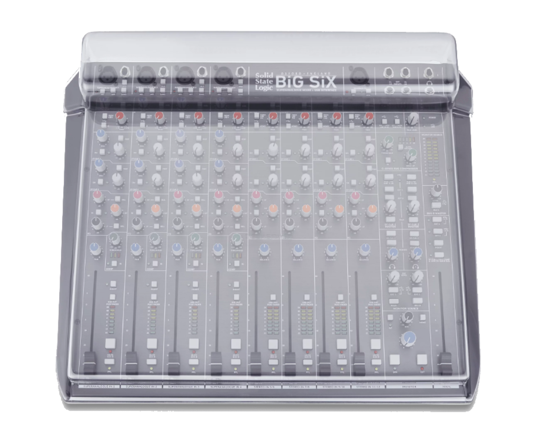 Decksaver Solid State Logic Big Six Cover - Mixer Tasche - Variation 4
