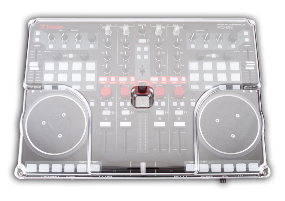 Decksaver Coque De Protection Pour Vestax Vci-400 Cover - Staubschutzabdeckung - Variation 1