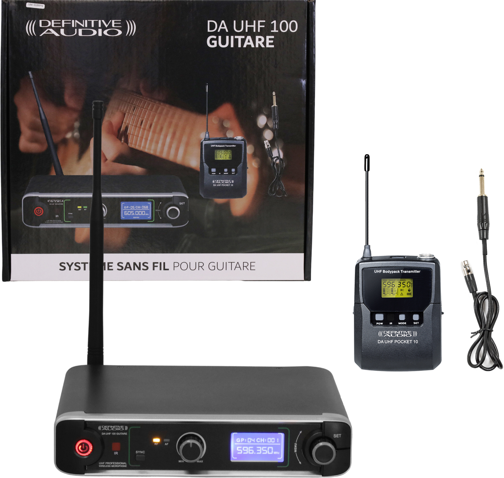 Definitive Audio Da Uhf 100 Guitare - Wireless Instrumentenmikrofon - Main picture