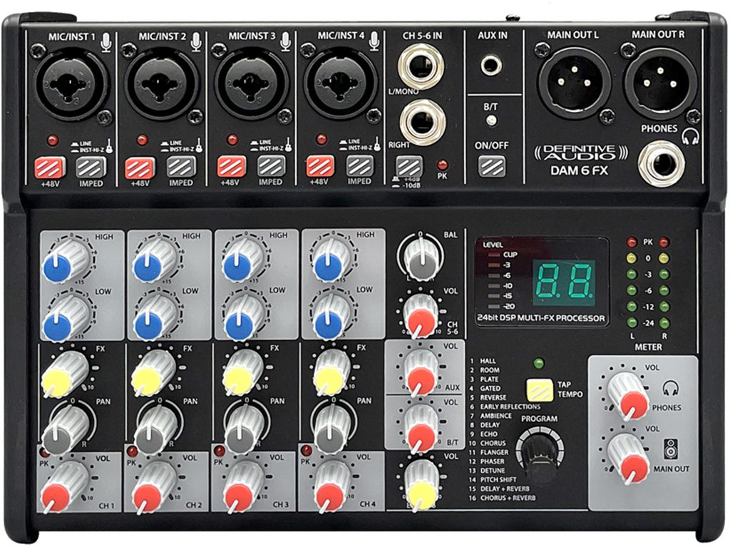 Definitive Audio Dam 6 Fx - Analoges Mischpult - Main picture