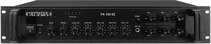 Multikanäle endstufe Definitive audio PA 120 6Z