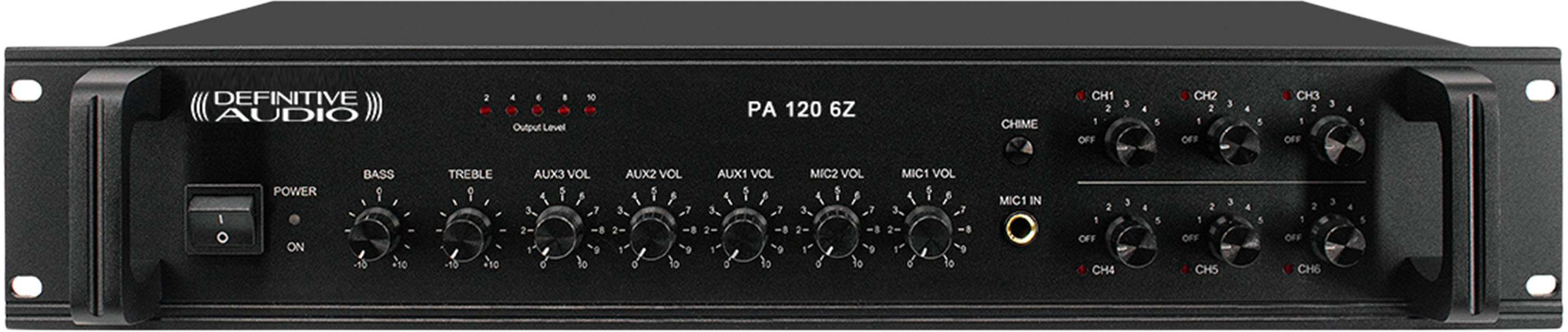 Definitive Audio Pa 120 6z - Multikanäle Endstufe - Main picture