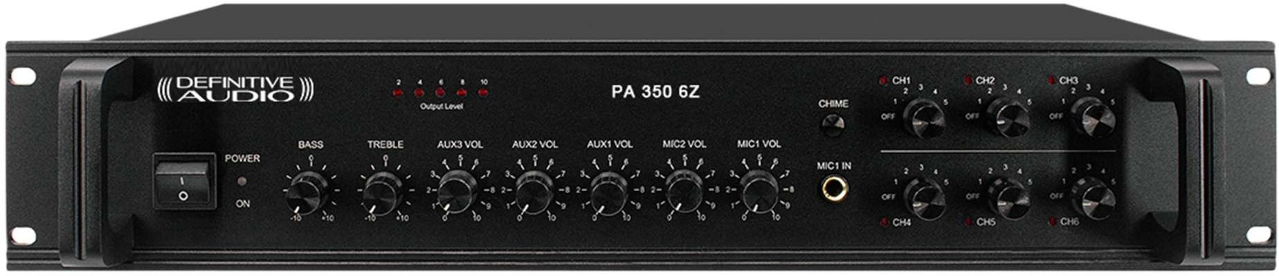 Definitive Audio Pa 350 6z - Multikanäle Endstufe - Main picture