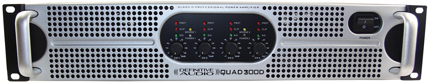 Definitive Audio Quad 300d - - Multikanäle Endstufe - Main picture