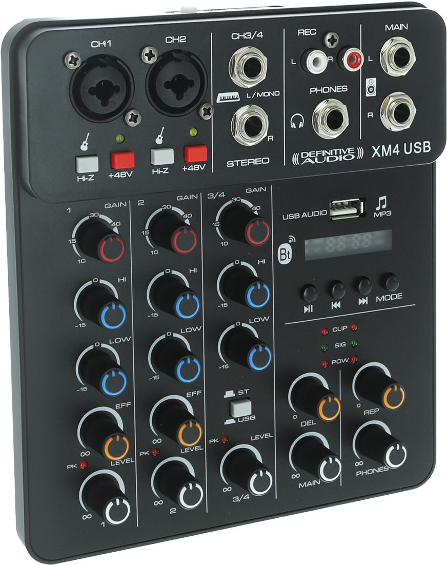 Definitive Audio Xm4 Usb - Analoges Mischpult - Main picture