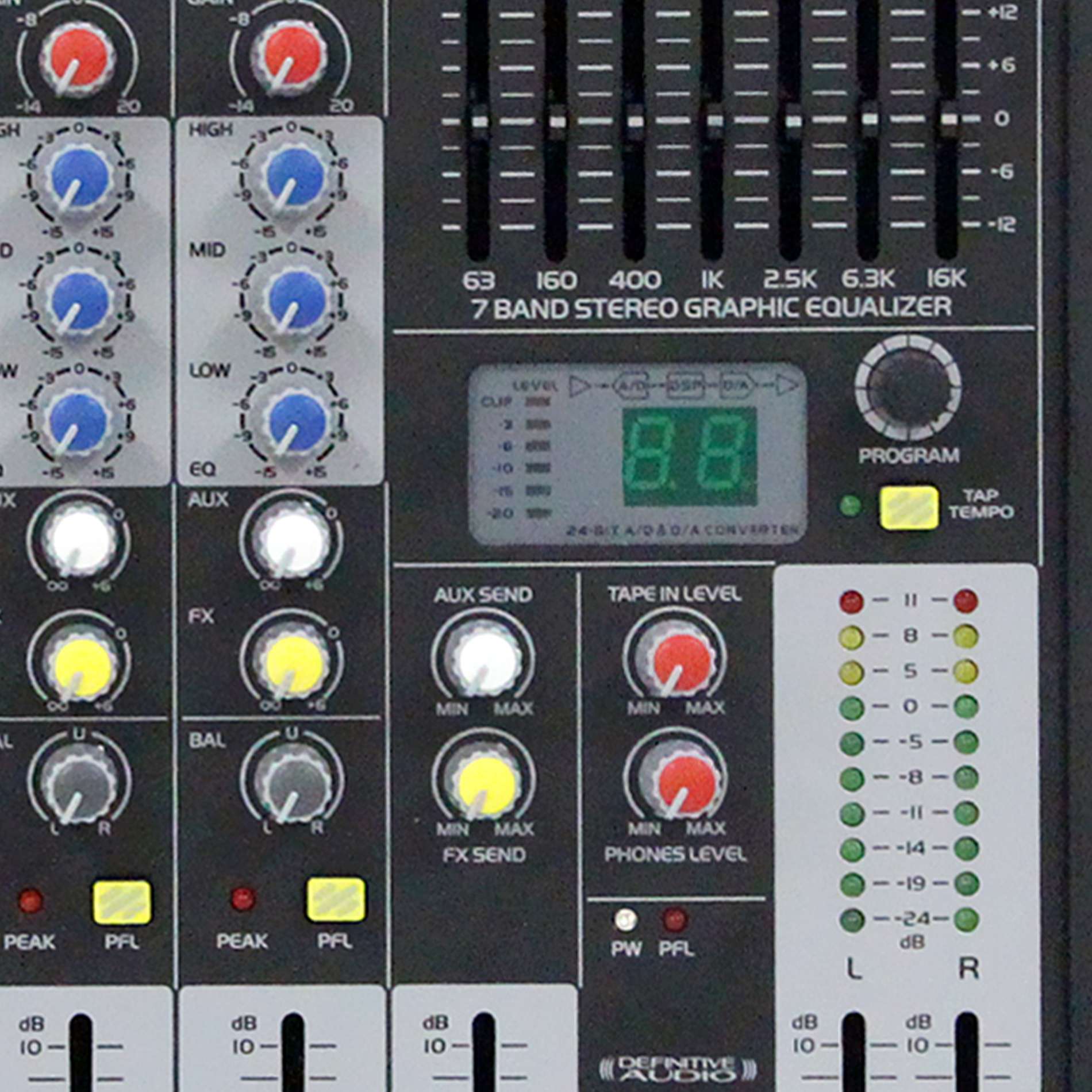 Definitive Audio Da Mx14 Fx2 - Analoges Mischpult - Variation 2