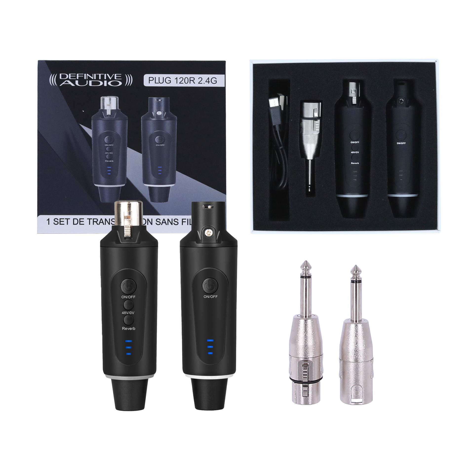 Definitive Audio Plug 120r 2.4g - Wireless Sender-Empfänger System - Variation 6