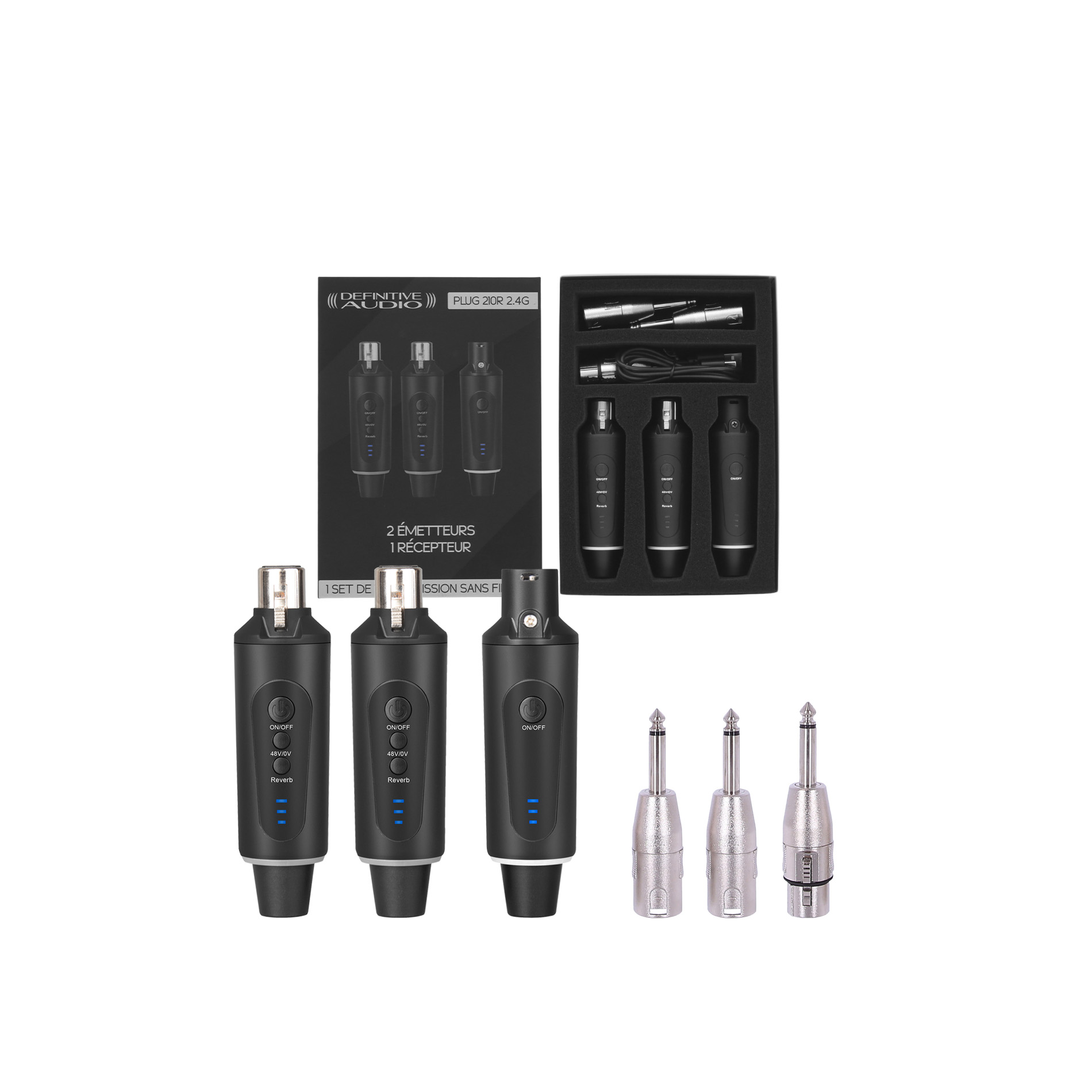 Definitive Audio Plug 210r 2.4g - Wireless Sender-Empfänger System - Variation 6