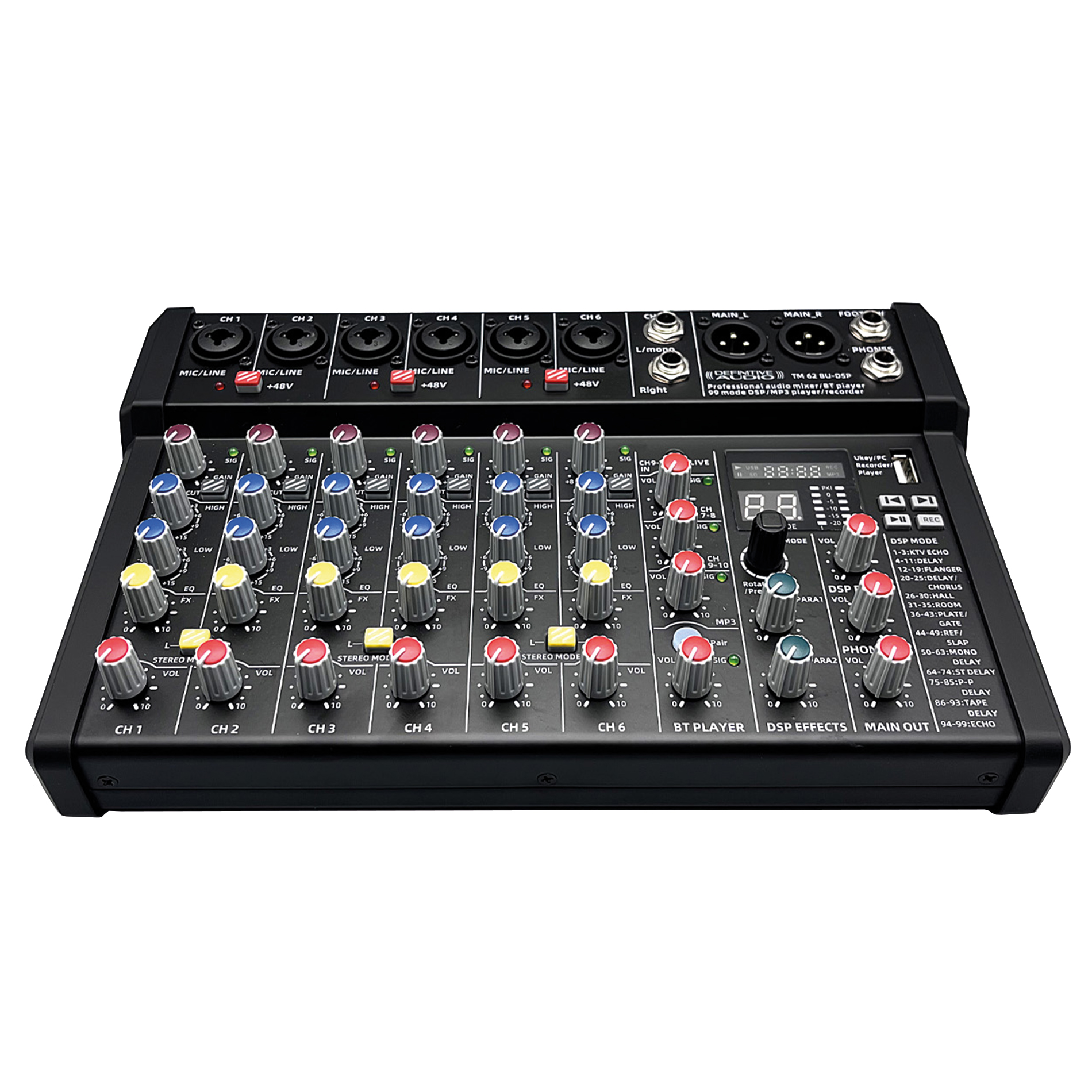 Definitive Audio Tm 62 Bu-dsp - Analoges Mischpult - Variation 1