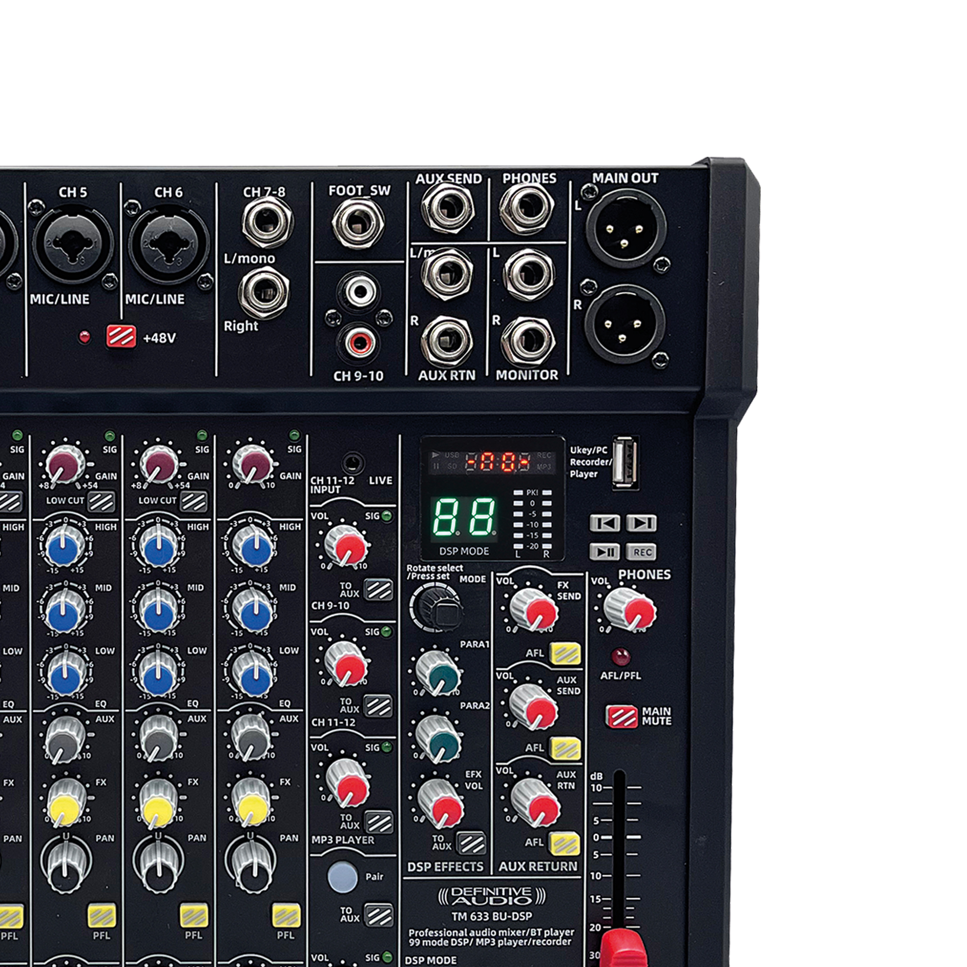 Definitive Audio Tm 633 Bu-dsp - Analoges Mischpult - Variation 6