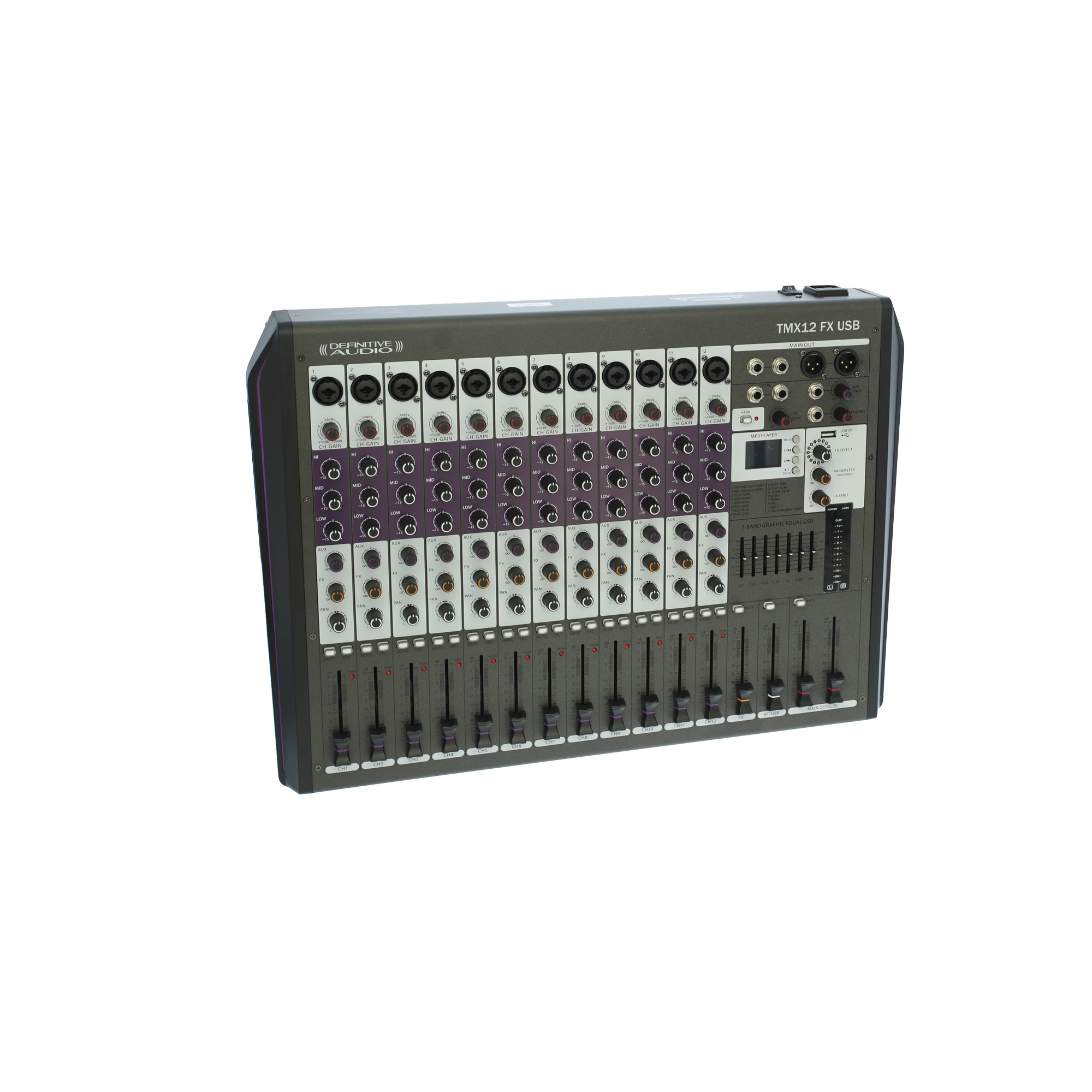 Definitive Audio Tmx12 Fx Usb - Analoges Mischpult - Variation 1