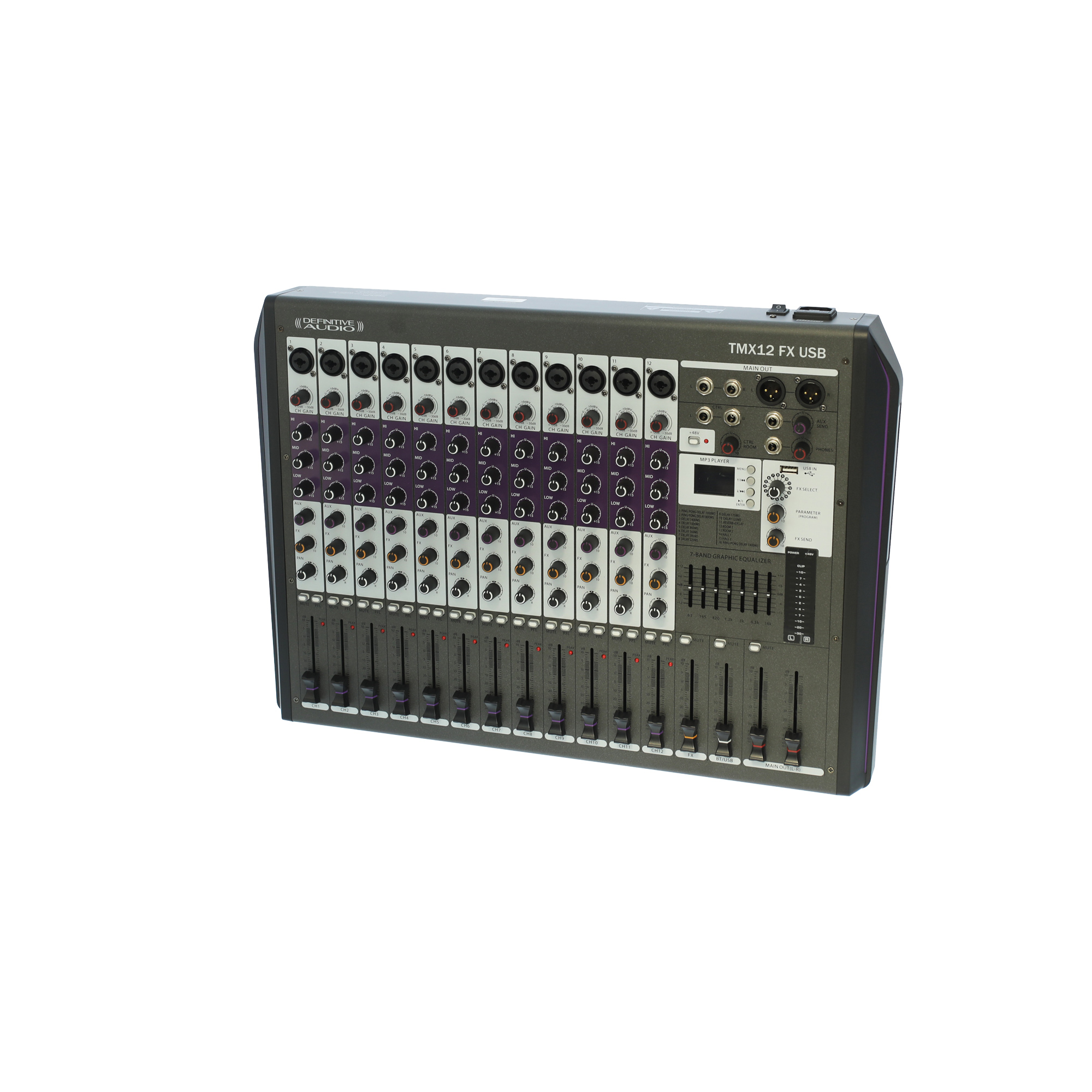 Definitive Audio Tmx12 Fx Usb - Analoges Mischpult - Variation 2