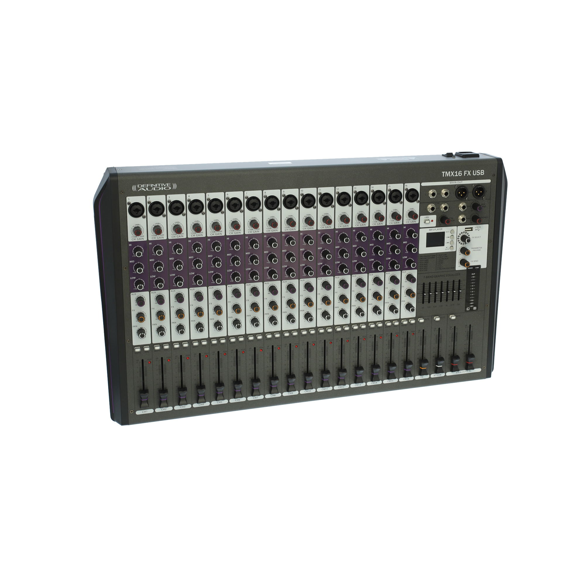 Definitive Audio Tmx16 Fx Usb - Analoges Mischpult - Variation 4