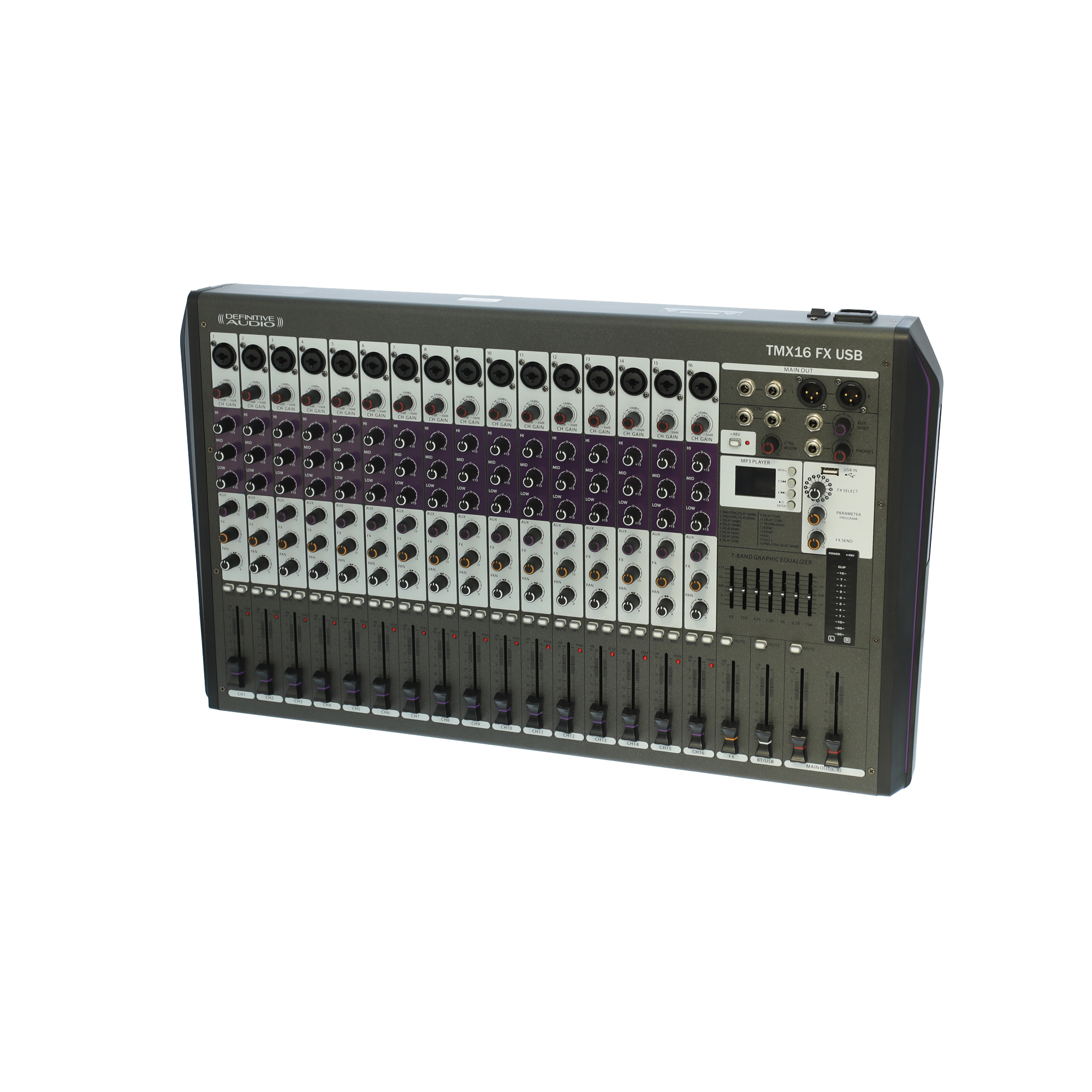 Definitive Audio Tmx16 Fx Usb - Analoges Mischpult - Variation 6
