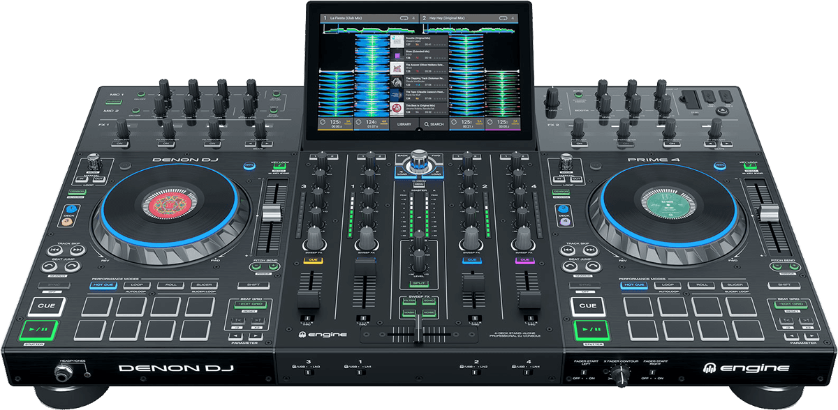 Denon Dj Prime 4 - Standalone DJ Controller - Main picture